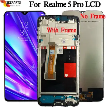 6,3 cm LCD pre OPPO Realme 5 Pro LCD displej dotykový panel displej senzor montáž na Realme 5 Pro RMX1971 LCD náhradné