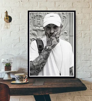 R. I. P Mac Miller Rapper Hip Hop Spevák Star Plagát Vytlačí Na Stenu Umelecké Plátno Na Maľovanie Na Stenu Obrázok Pre Obývacia Izba Domáce Dekorácie