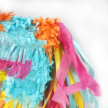 1pc Pinata Rainbow Somár Tvar Hra Rekvizity Cukru Poraziť Tvorivé Dekorácie Pre Deti Narodeninovej Party