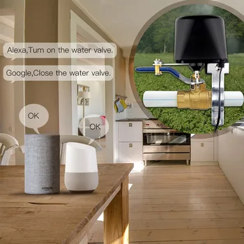 Wifi Smart Valve Systém Domácej Automatizácie Ventilu Plynu Alebo Vody, Hlasové Ovládanie Práce S Alexa Echo Domovská stránka Google