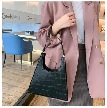 Jeseň 2020 dámske Kabelky módnych Instagram minimalistický jeden-ramenný retro podpazuší taška