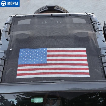 MOPAI Auto Hore Slnečník Kryt pre Jeep Wrangler JL Auto Strechy Proti UV žiareniu Slnka Izolácie sieť pre Jeep Wrangler 2018+ Príslušenstvo