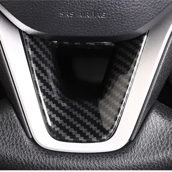ABS karbónová Nálepka Pre Toyota COROLLA KRÍŽ 2020 Volant Rám Vzťahuje na Tlačidlo Trim Auto Interiéru Auto Príslušenstvo