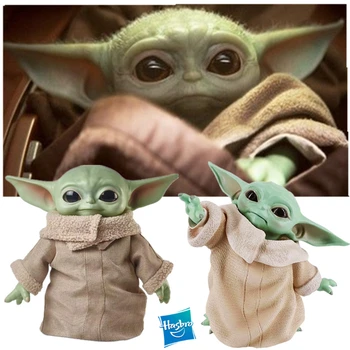 Hasbro Na Mandalorian Star Wars veľké oči, Baby, Yoda 16 cm PVC Akcie Obrázok Bábiky Hračky Model Kolekcie Hračky pre Deti,