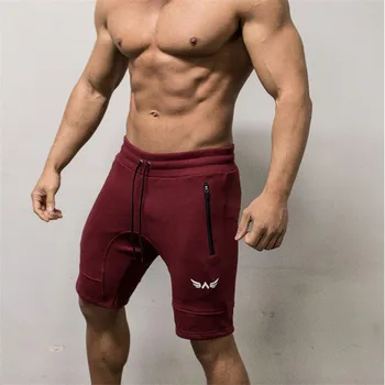 HETUAF Mužov, Kulturistike, Fitness Šortky Cvičenie 5 Farba Spodnej Bavlna Mužskej Módy Bežné Krátke Nohavice Značky Oblečenie