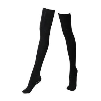 Nové latinské Tanečné Oblečenie Žien latinskej Čierne Pančuchy Nad Kolená Ponožky Nohy Non-Slip Dospelých latinskej Tanca Praxi Nosenie DNV14060