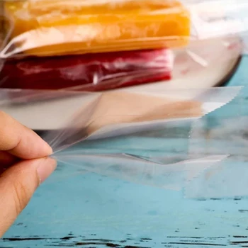 UPORS 100ks/Set Popsicle Tašky Jednorazové Plastové Ice Pop Tašky pre potravinársky Priehľadný Ľad Popsicle Formy Taška Zmraziť Liečbu Skladovanie