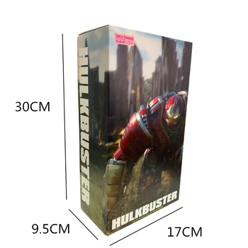 Tím Prototyping Marvel Avengers Hulkbuster 30 cm Ironman Super Hrdina Hulk Socha PVC Akcie Obrázok Zberateľskú Model Hračky