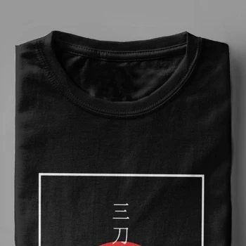Santoryu Zoro T-Shirt pre Mužov Roronoa Zoro Swordman Jeden Kus Manga Topy Vintage Camisas Hombre Tee Tričko Nové T-Shirt