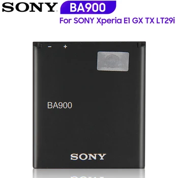 Originálne Náhradné Batérie Sony BA900 Pre SONY Xperia E1 S36H ST26I AB-0500 GX TX LT29i TAK-04D C1904 C2105 Skutočné 1700mAh