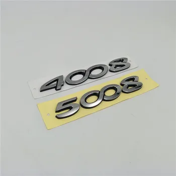 Peugeot 4008 / 5008 Logo Odznak Zadný kufor znak Obtlačky Dekorácie, Nálepky