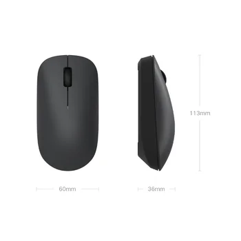 Xiao Wireless Mouse Lite 2,4 GHz, 1000DPI Ergonomická Optická Prenosný Počítač Myš Ľahko prenosný herný Mouses