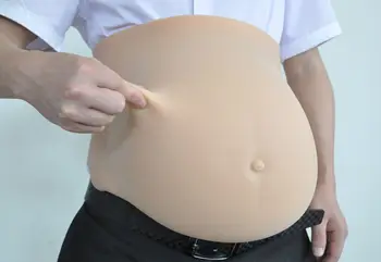 Pánske falošné brucho pivné brucho dámy dieťa brucho tehotenstva