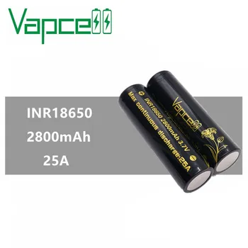 4pcs VAPCELL INR 18650 batérie 2800mah 25A rewrapped VTC5D článková nabíjateľná batéria sa rovná vtc6A pre Baterky 3,7 v liion