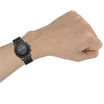 Milánske Watchband na Fosílne Hybrid Smartwatch HR Rýchle Uvoľnenie Kapela Oka Nerezovej Ocele Náramok na Zápästie