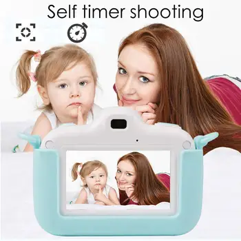 Deti Fotoaparátu, Full HD Digitálny Fotoaparát pre Deti 3.0 palcový dotykový Displej Deti Hračky Kamera Pre Vianočný Darček