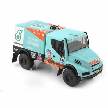 1/43 rozsahu Rally Dakar IVECO Powerstar 501 Truck Model Modrá Diecast Závodné Auto, Najlepšie Predať