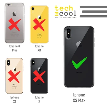 FunnyTech®Stojan prípade Silikón na IPhone XS Max L Mini Chihuahuas Jasné