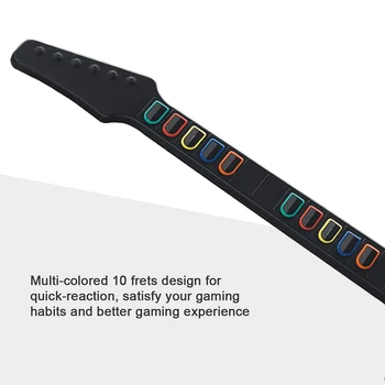 Bezdrôtový ovládač s Nastaviteľný Pásik pre Nintend Wiipad Guitar Hero Hry Rockových Kapiel 2 3 Tlačítkový Remote Ovládač Konzoly