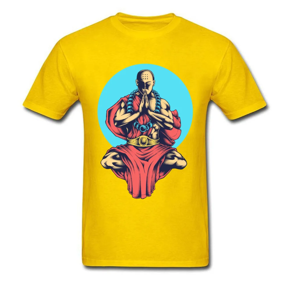 Vtipné Klasické Tričko Buddha Vnútorný Pokoj JUŽNEJ SIL LUM Kong Fu Mužov Tričko Najvyššej Kvality, Móda na Voľný čas Tee-Shirt Mužské Košele